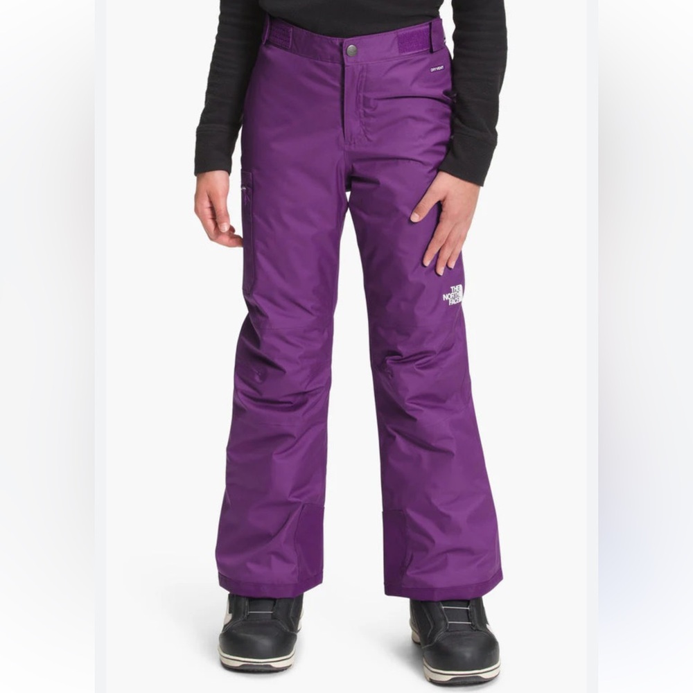 The North Face Freedom Vibrant Purple Winter Pants Girls Size XS DryVent
